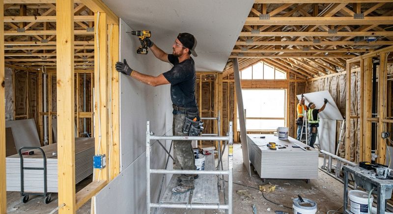 Bedroom Drywall Installation in Denver, CO