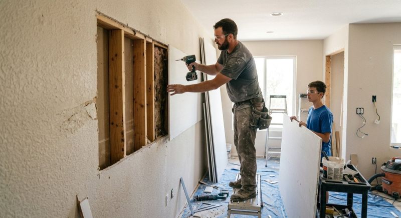 Drywall Replacement in Kansas City, KS